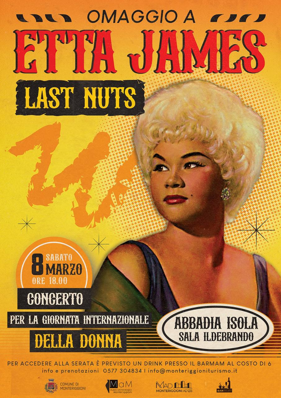 Incroci: I Sabati ad Abbadia Isola – Concerto dei Last Nuts Omaggio a Etta James