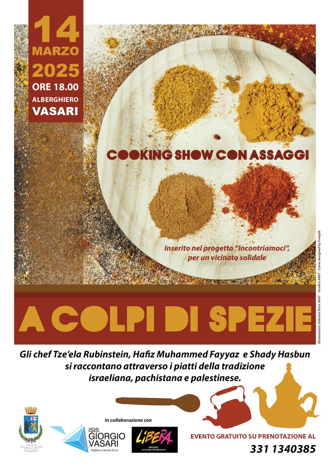 A colpi di spezie: il cooking show che unisce culture e sapori