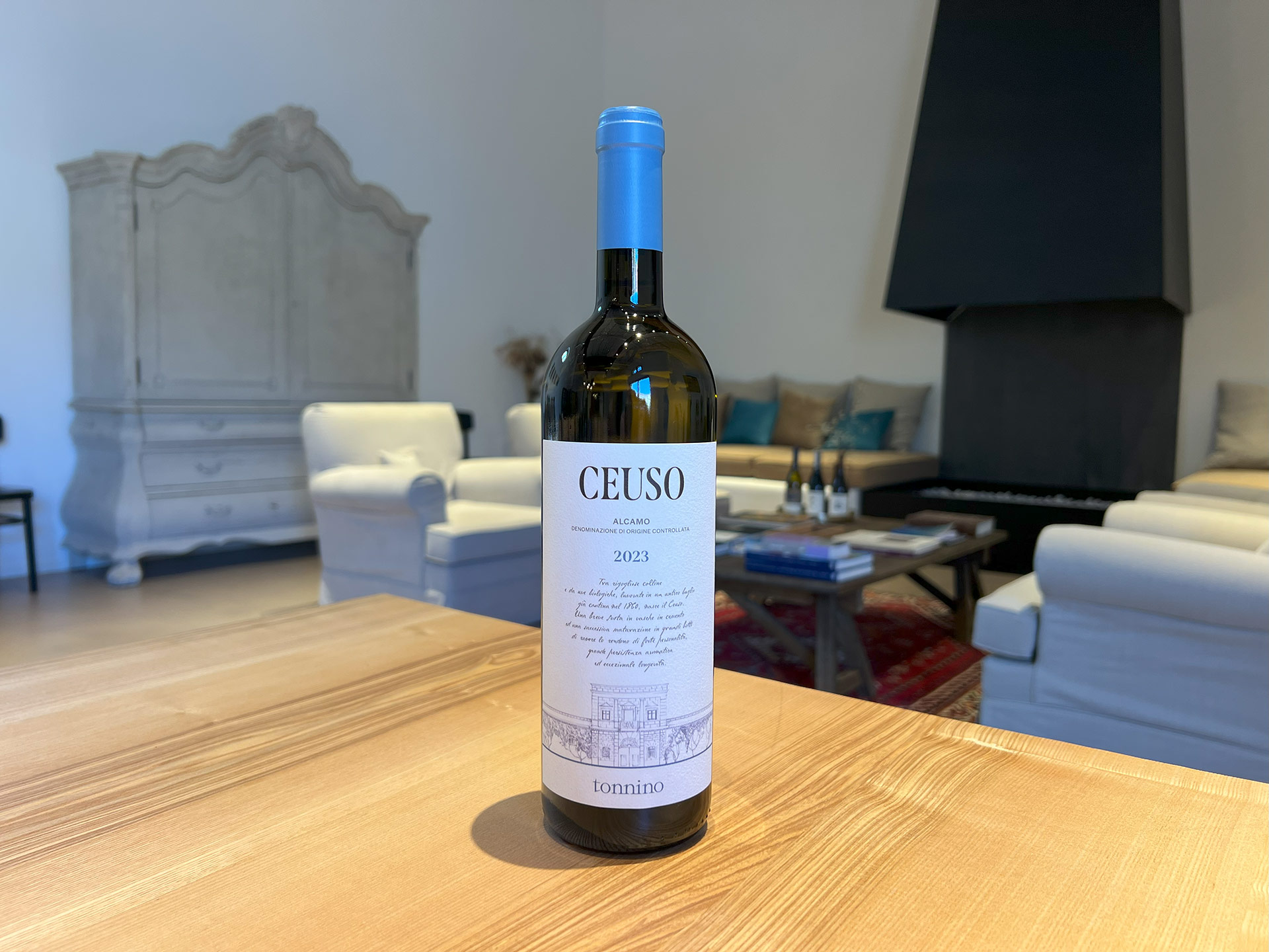 Tonnino Presenta il Nuovo Ceuso Bianco 2023 DOC Alcamo