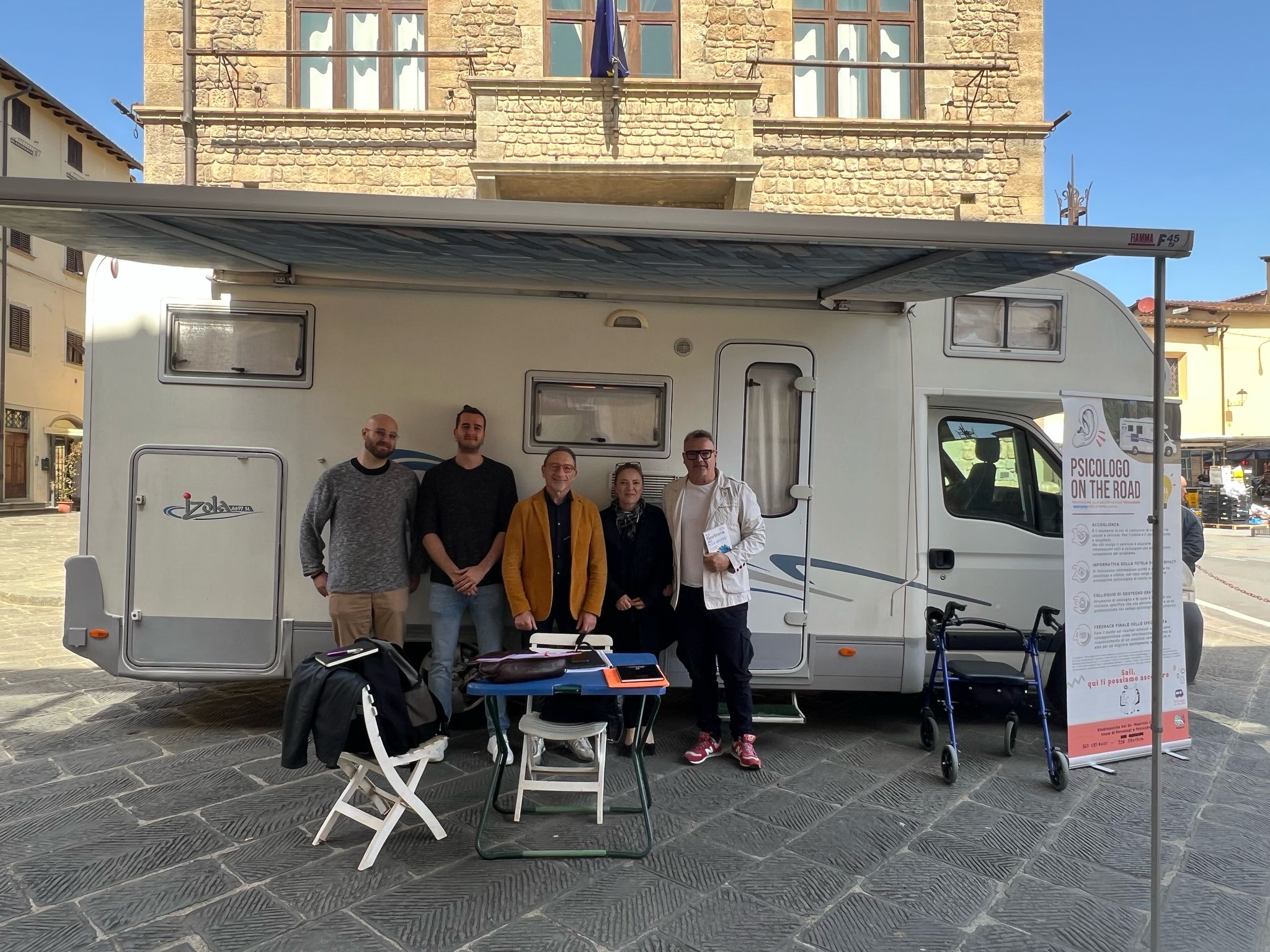 Psicologo in Camper a Figline e Incisa: Tornano le Sedute Gratuite nei Luoghi del Quotidiano