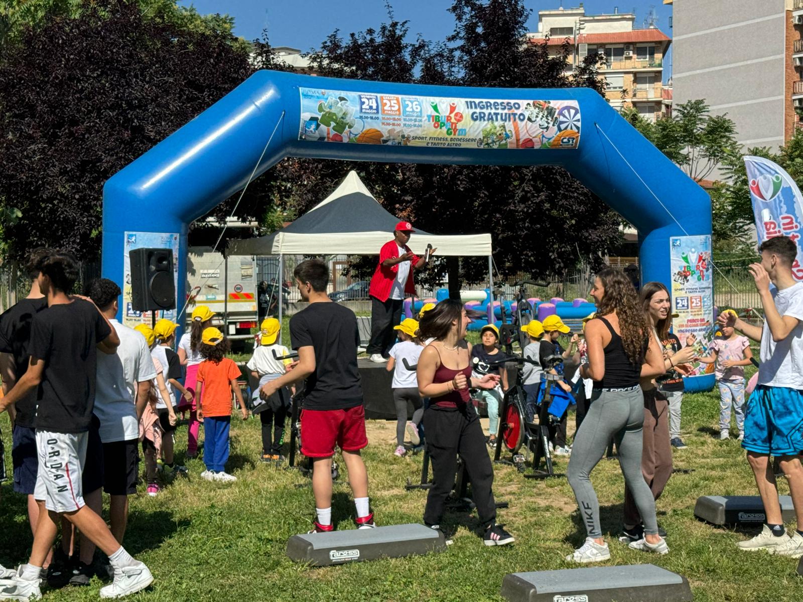 Torna Tibur Open Gym: Sport, Benessere e Inclusione al Parco Bei di Roma