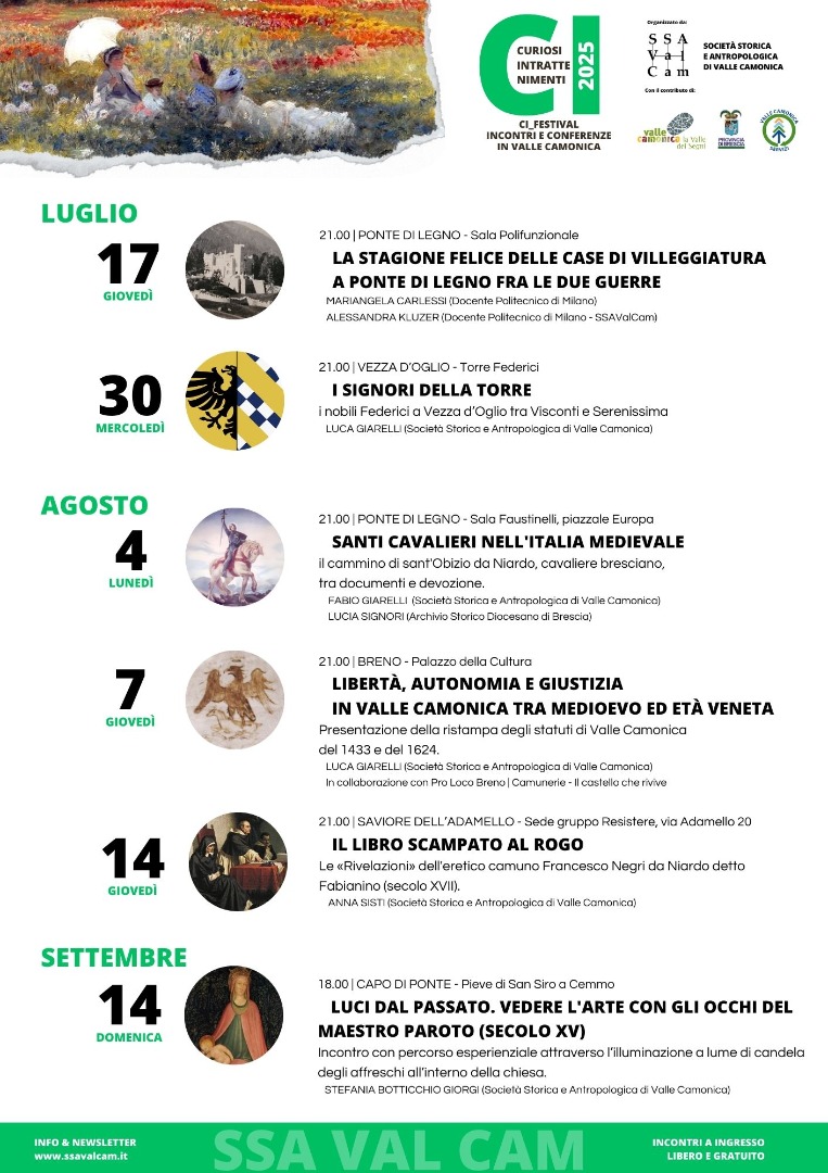 CI_FESTIVAL 2025: La Cultura Alpina Protagonista in Valle Camonica