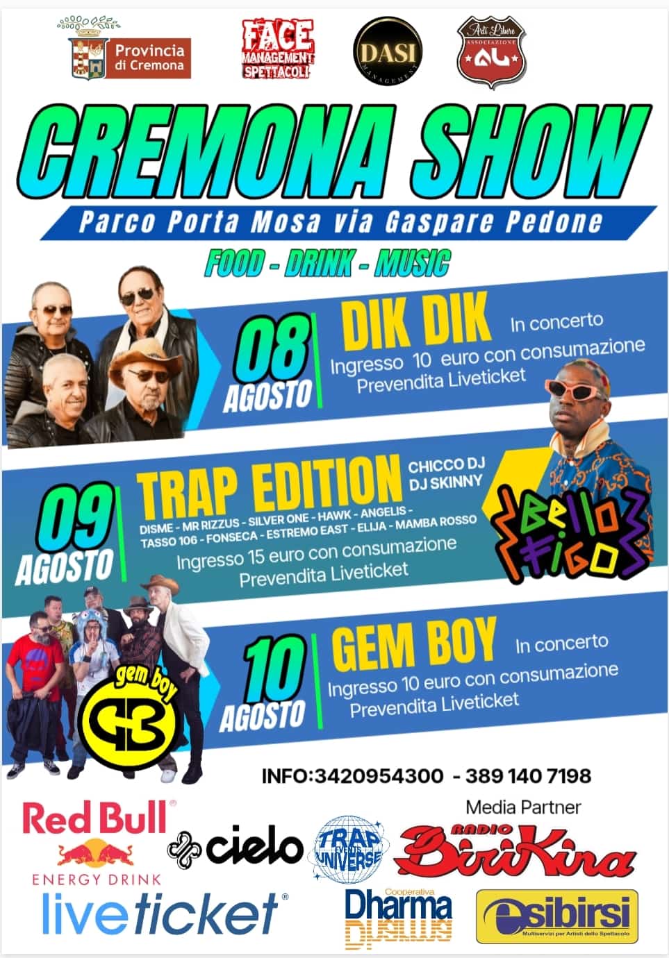 Cremona Show 2025: Tre Giorni Di Musica, Trap E Divertimento Al Parco Porta Mosa