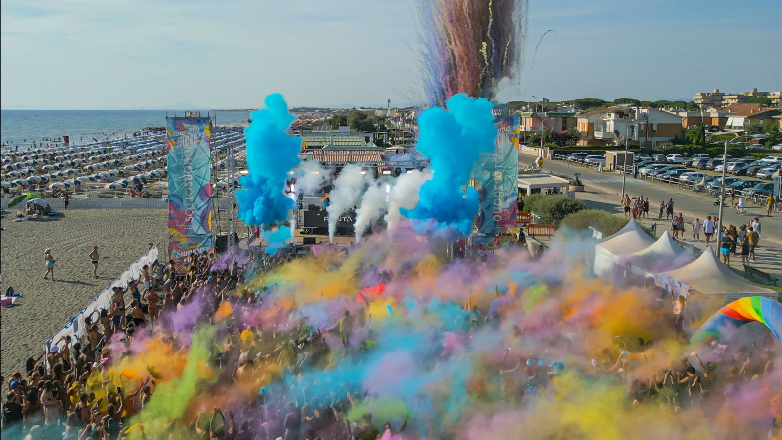 Festival Summer Holi 2025: A Tarquinia Lido Una Notte Di Colori, Musica E Spettacolo