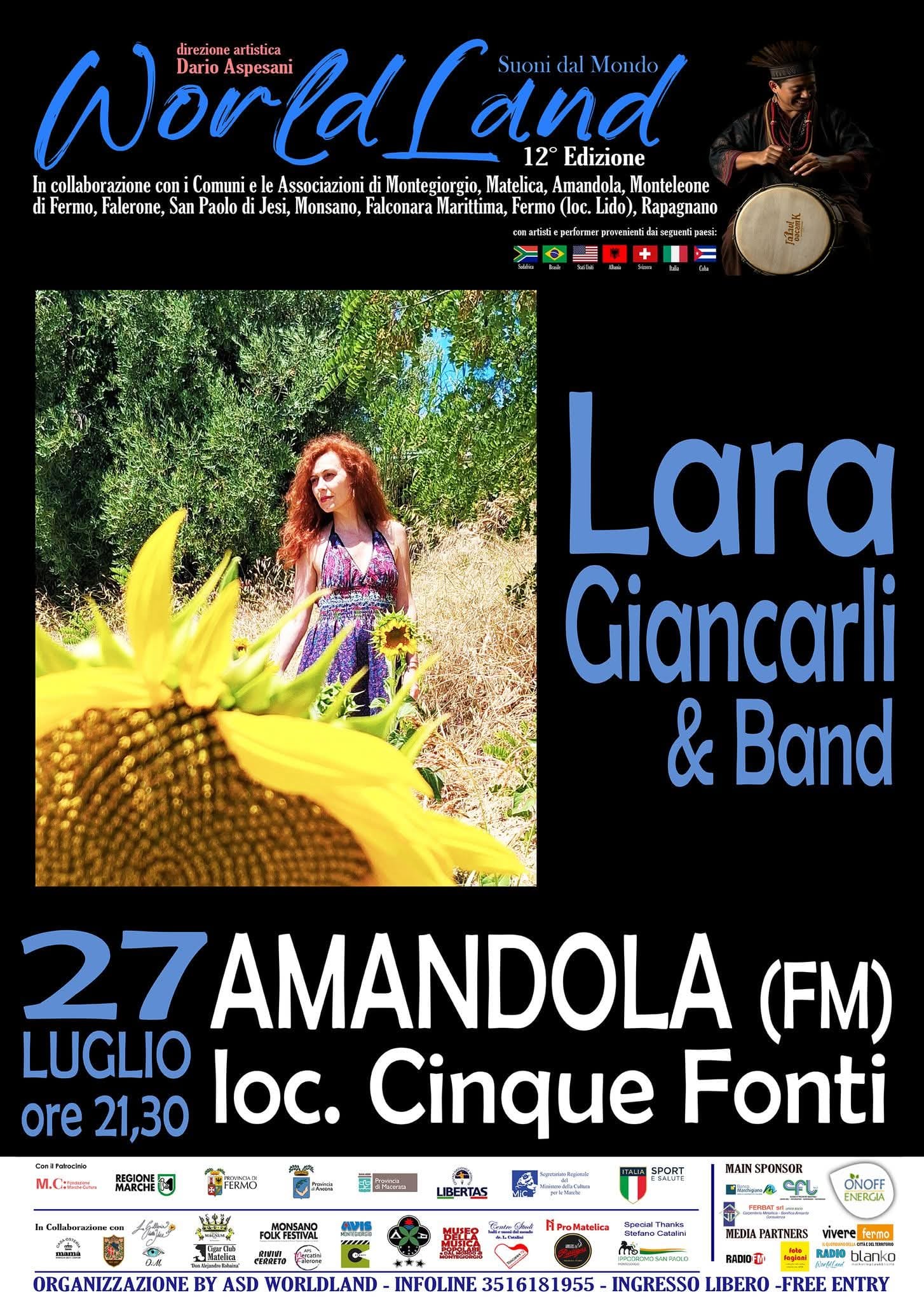 Amandola in Jazz: Due Concerti Gratuiti con Lara Giancarli e Michele Sperandio