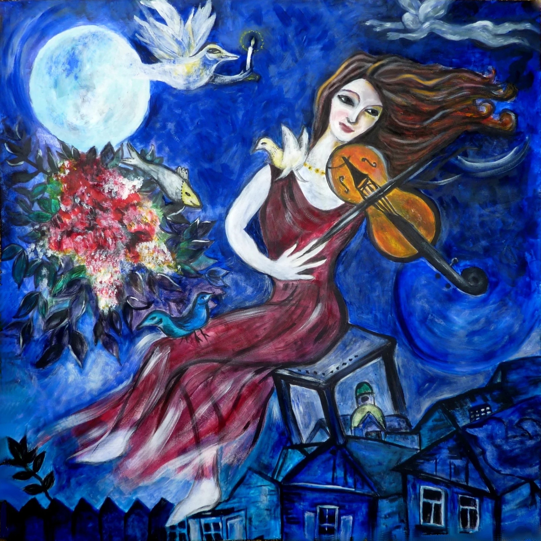Marc Chagall Rivive Sul Palco di Mezzano Romantica Attraverso Gli Occhi di Bella