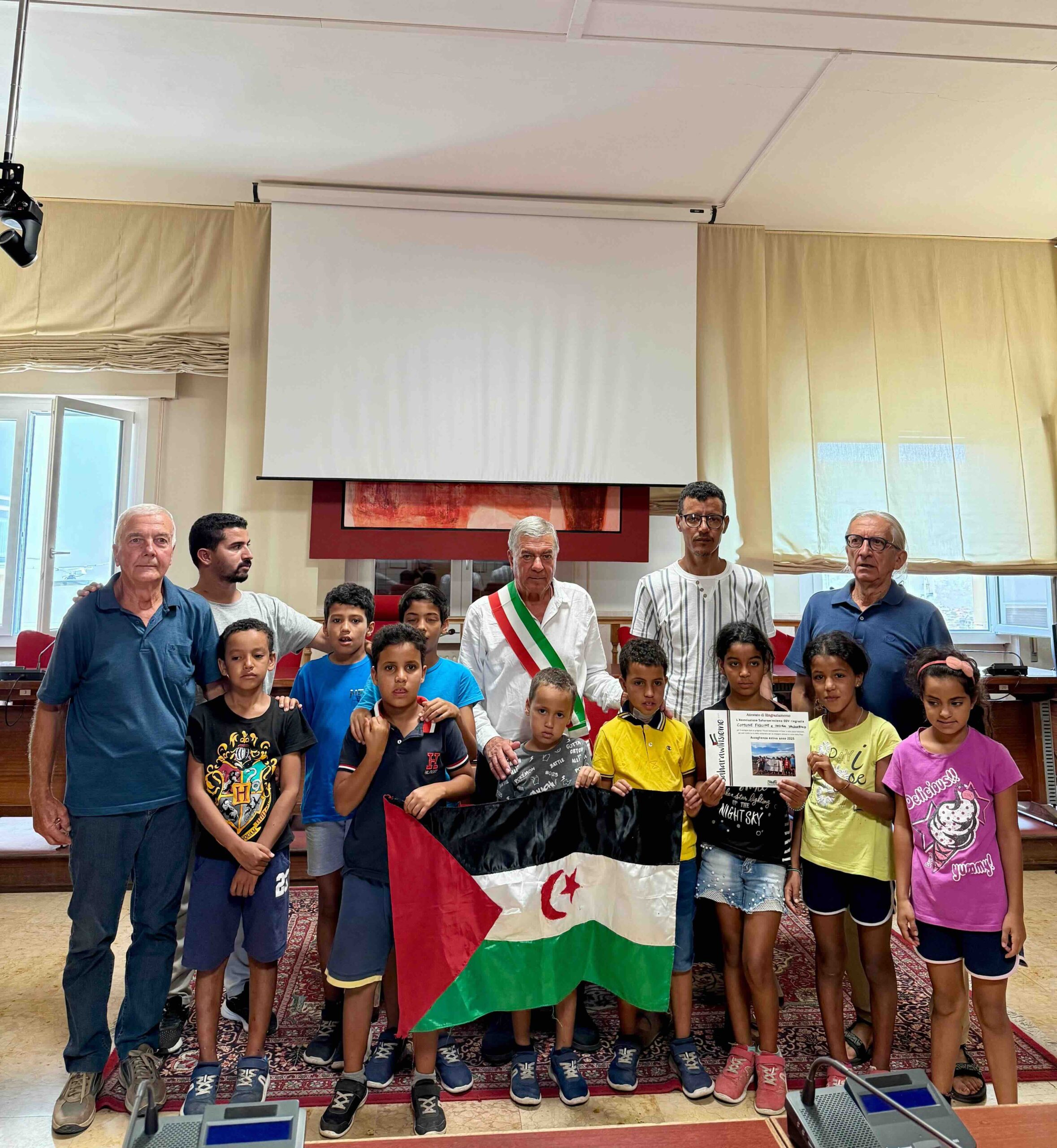 I bambini Saharawi accolti dal Comune di Figline e Incisa Valdarno