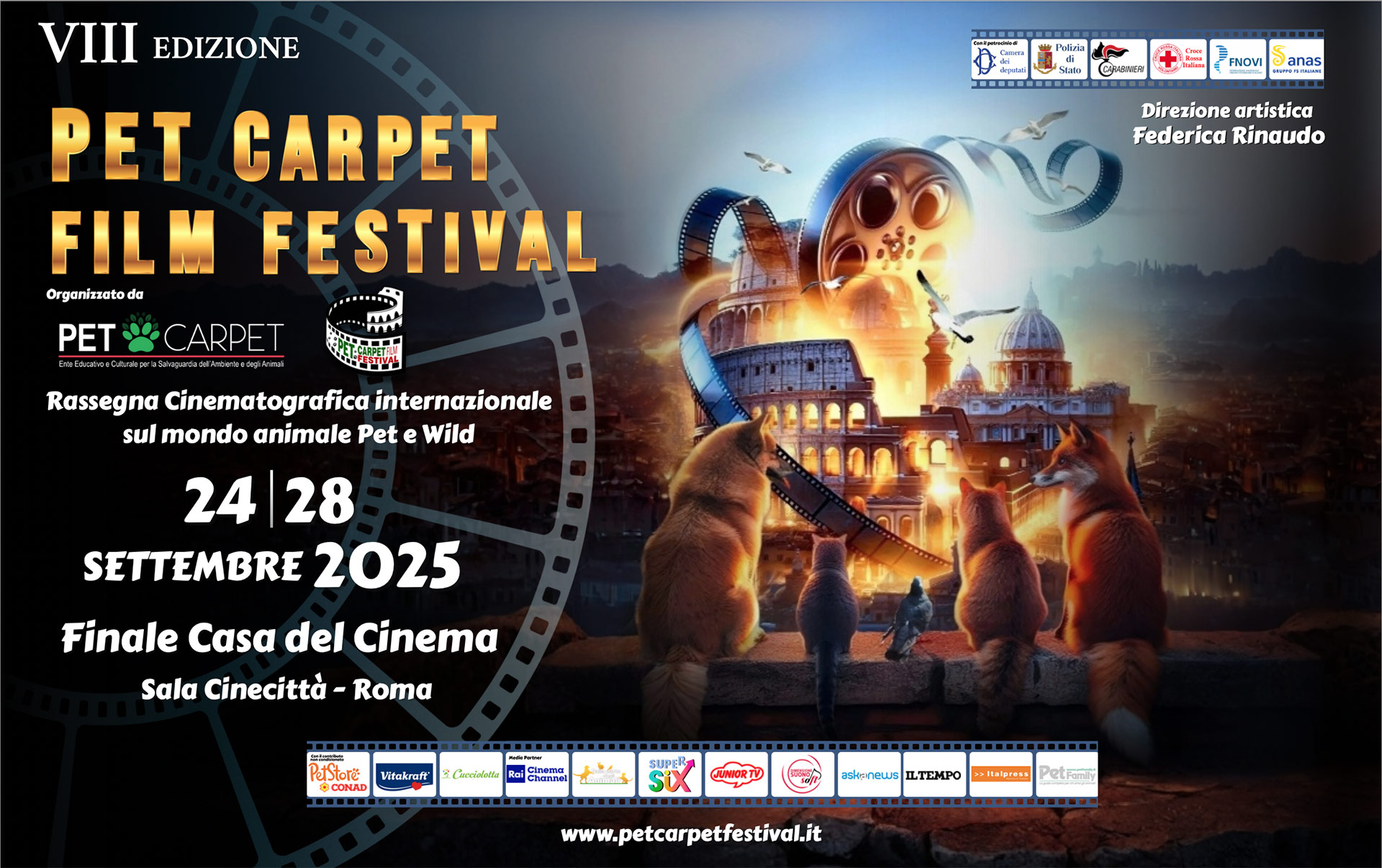 Pet Carpet Film Festival 2025: Roma celebra gli animali sul grande schermo